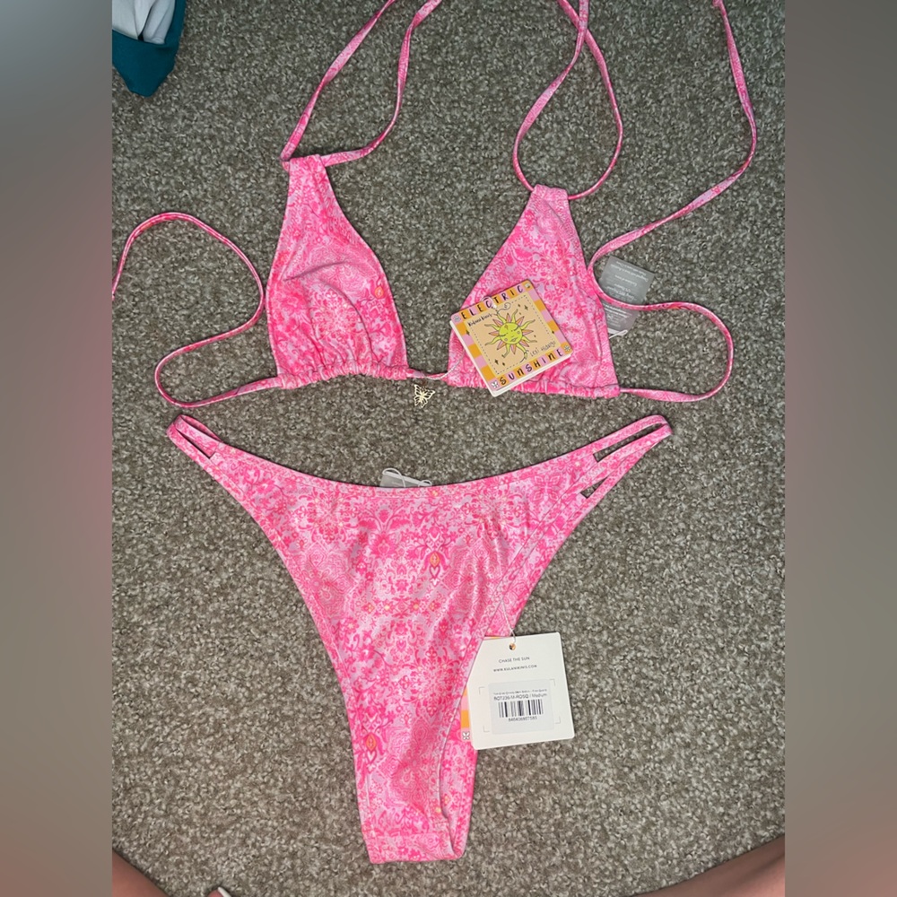 Kulanis kinis pink bikini